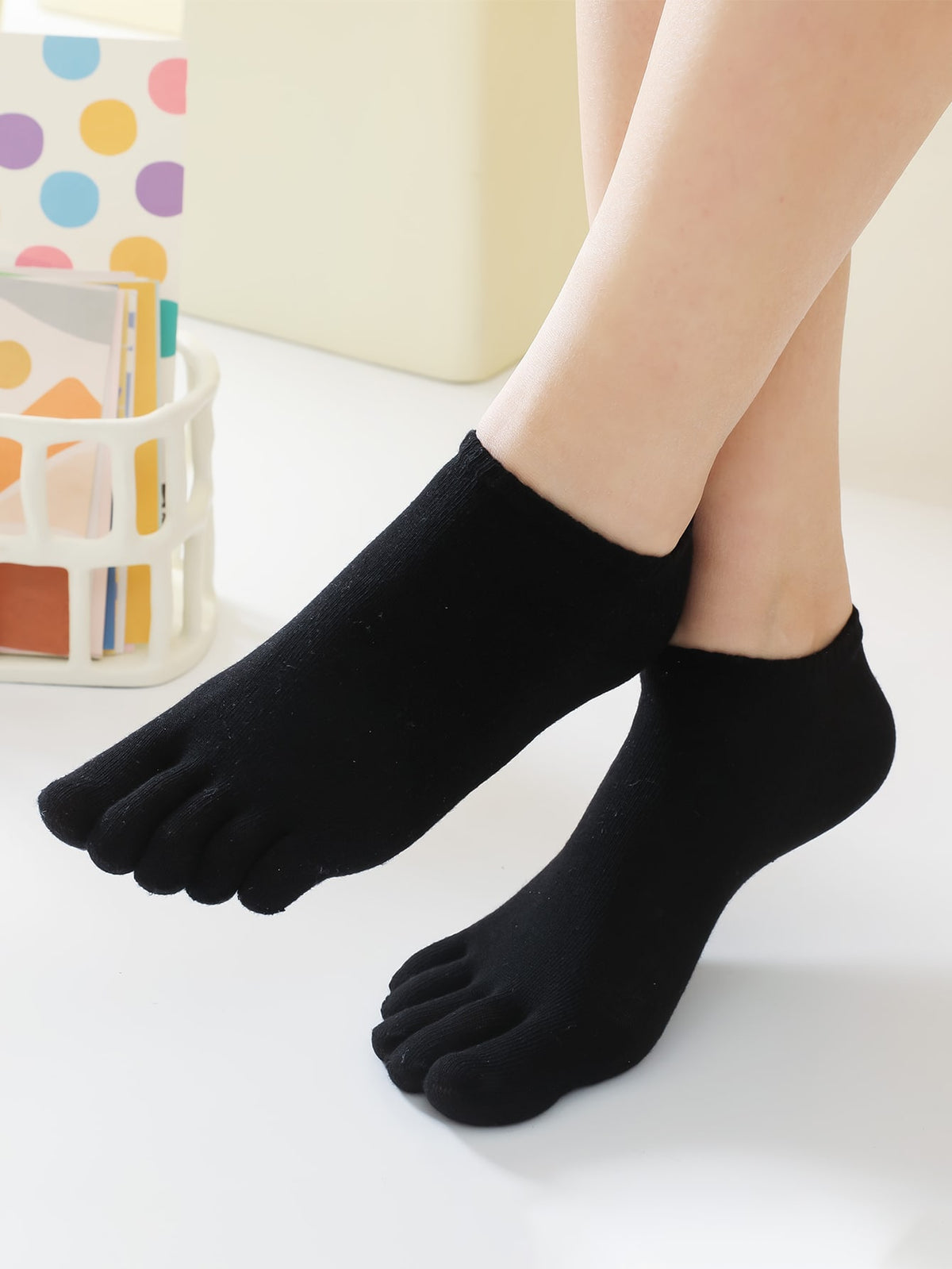 Solid Toe Socks