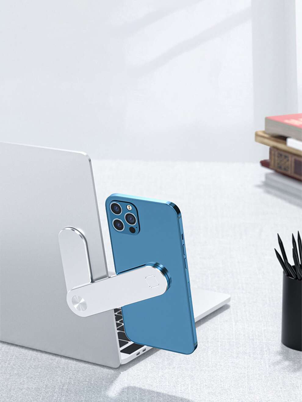 Magnetic Laptop Extender Phone Holder, Computer Stand