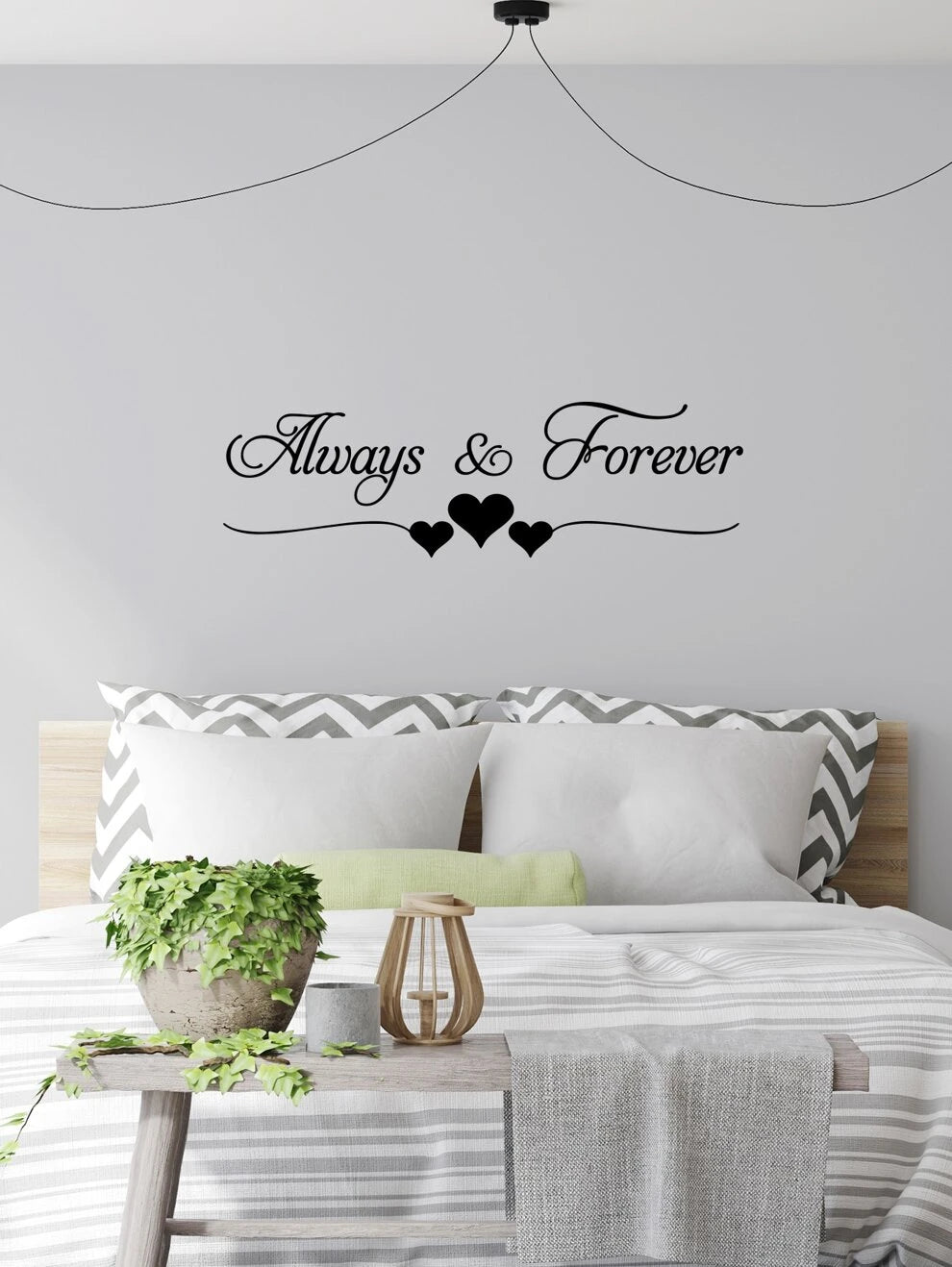 1pc 'Love Letter' Decorative Wall Sticker