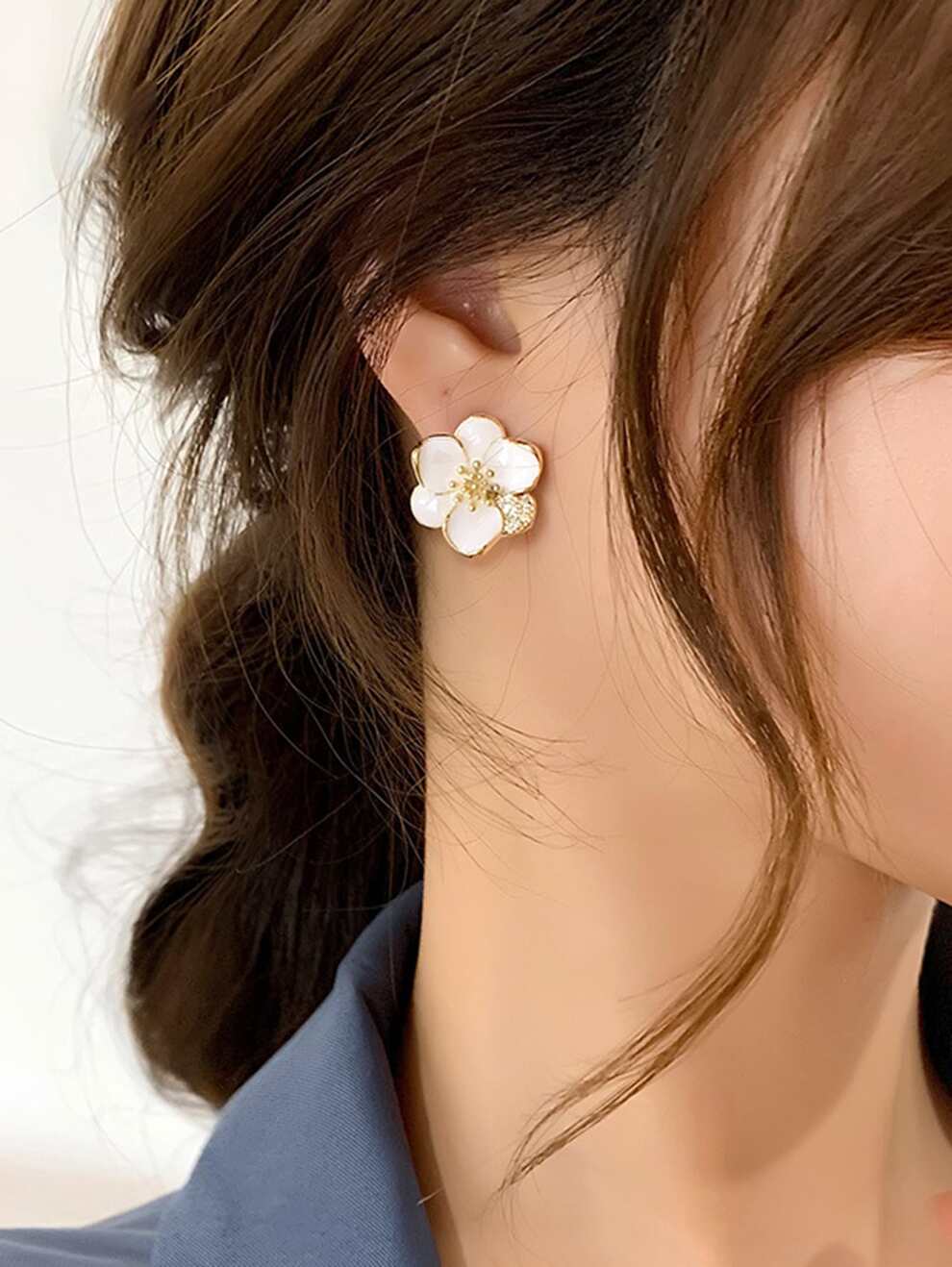 Flower Stud Earrings