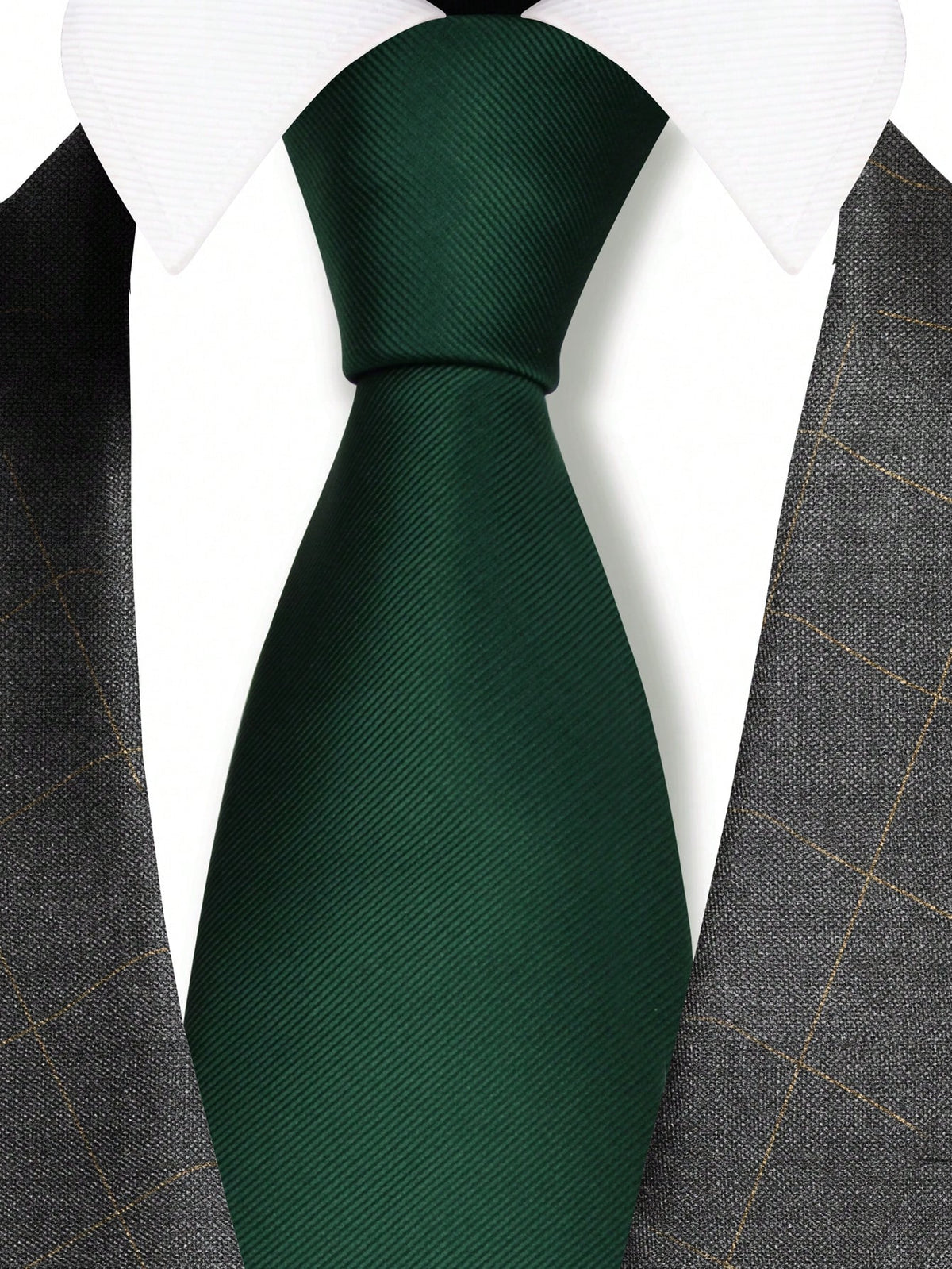 1pc Men Solid Classic Tie Versatile For All Occasions Ideal Choice For Gifts Casual