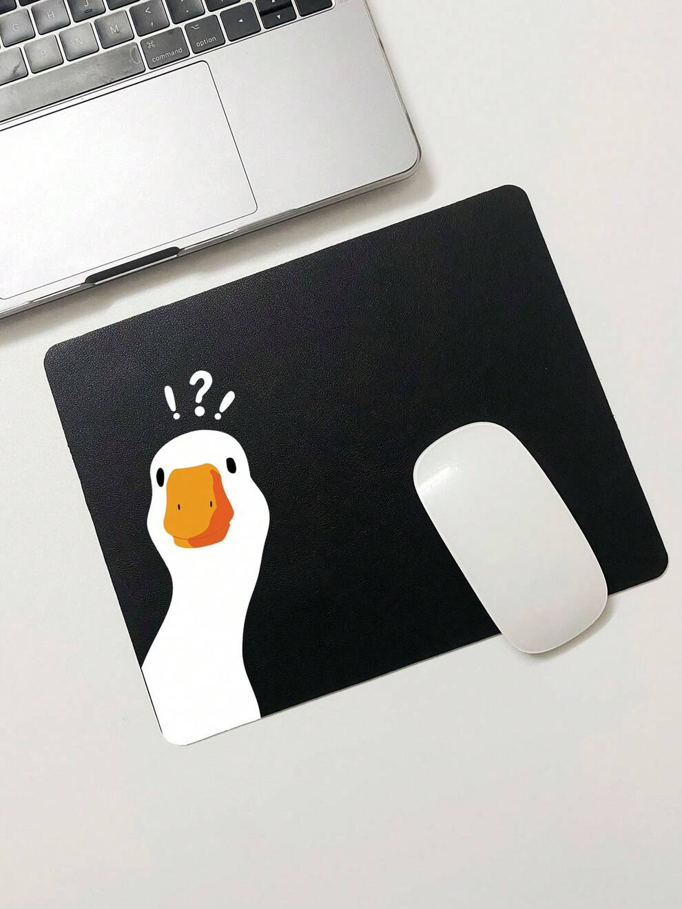 Cartoon Goose Pattern Mouse Pad