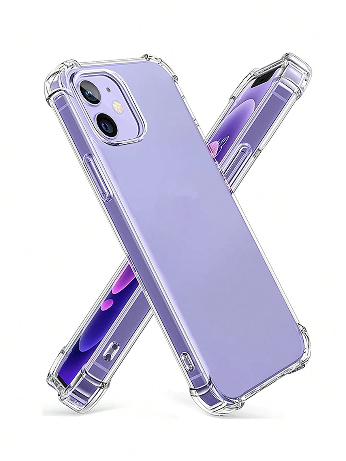 Clear Anti-fall Phone Case Compatible With iPhone15/15Plus/15Pro/15Promax