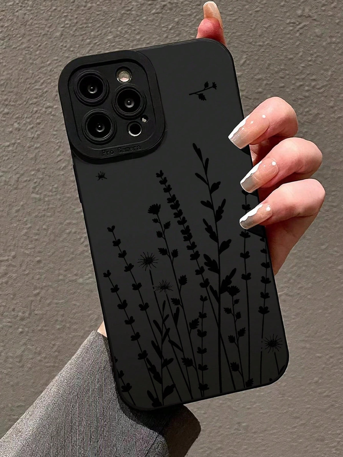 Flower Pattern Phone Case Compatible With iPhone15/15Plus/15Pro/15Promax