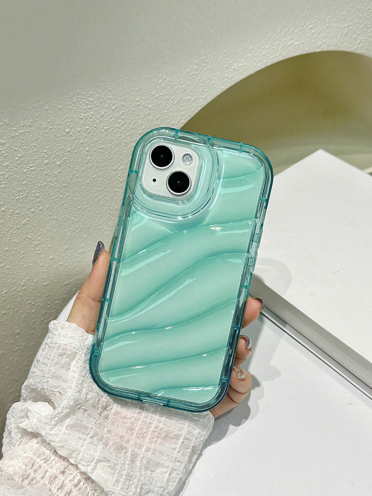 Plain Anti-fall Clear Phone Case