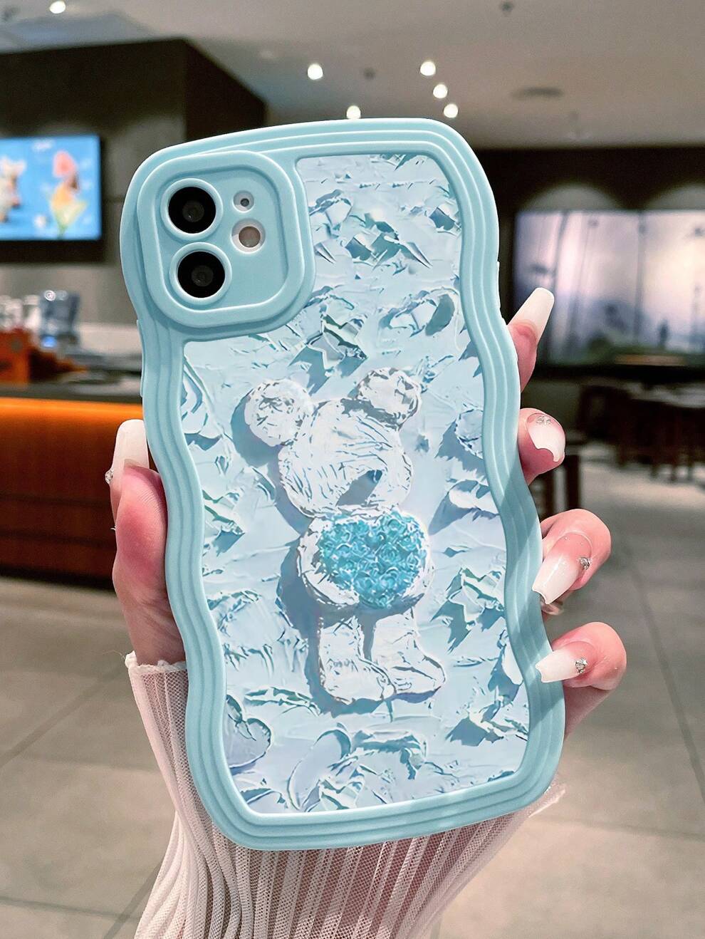 Bear Print Phone Case