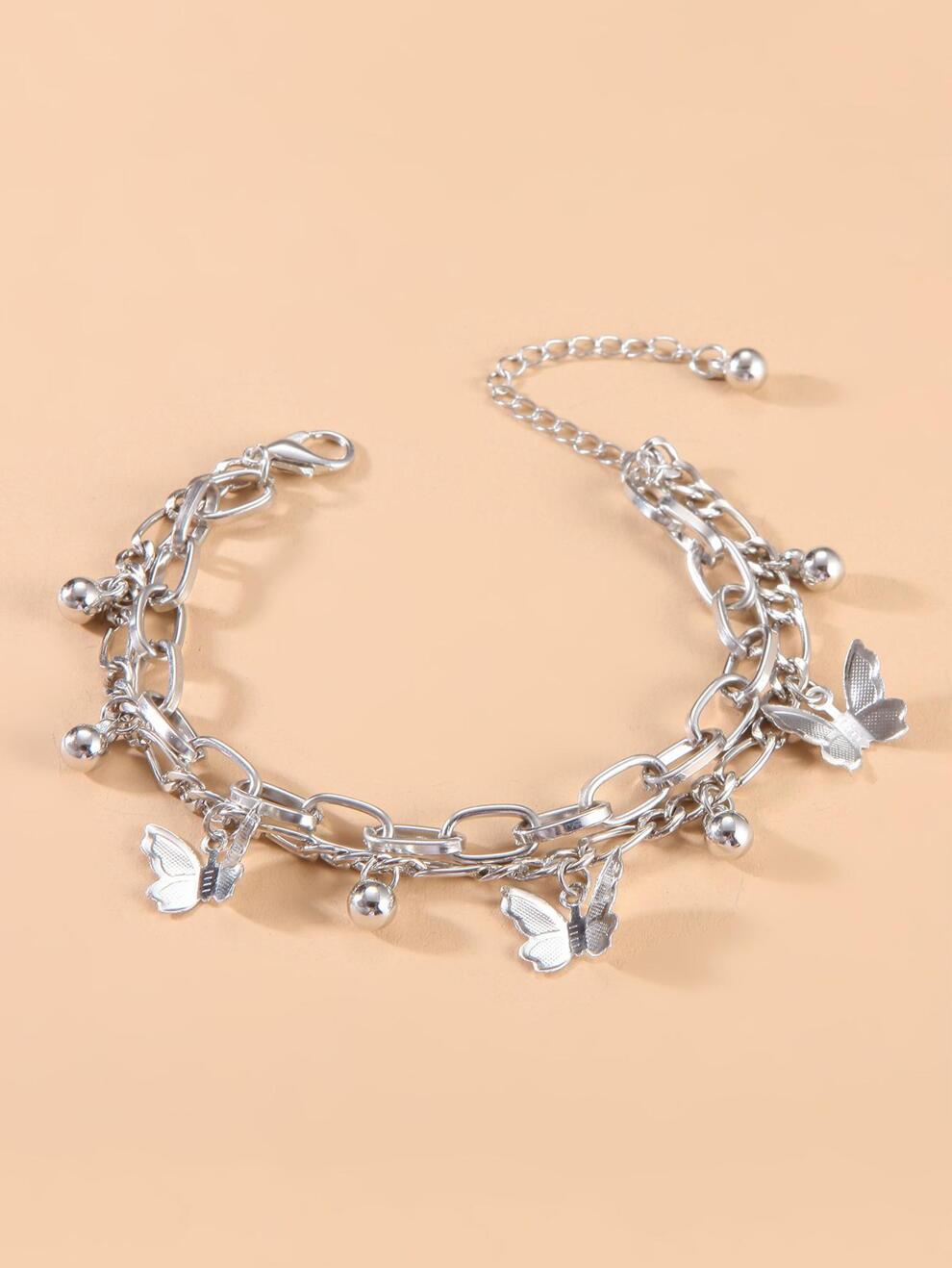 Butterfly Charm Bracelet