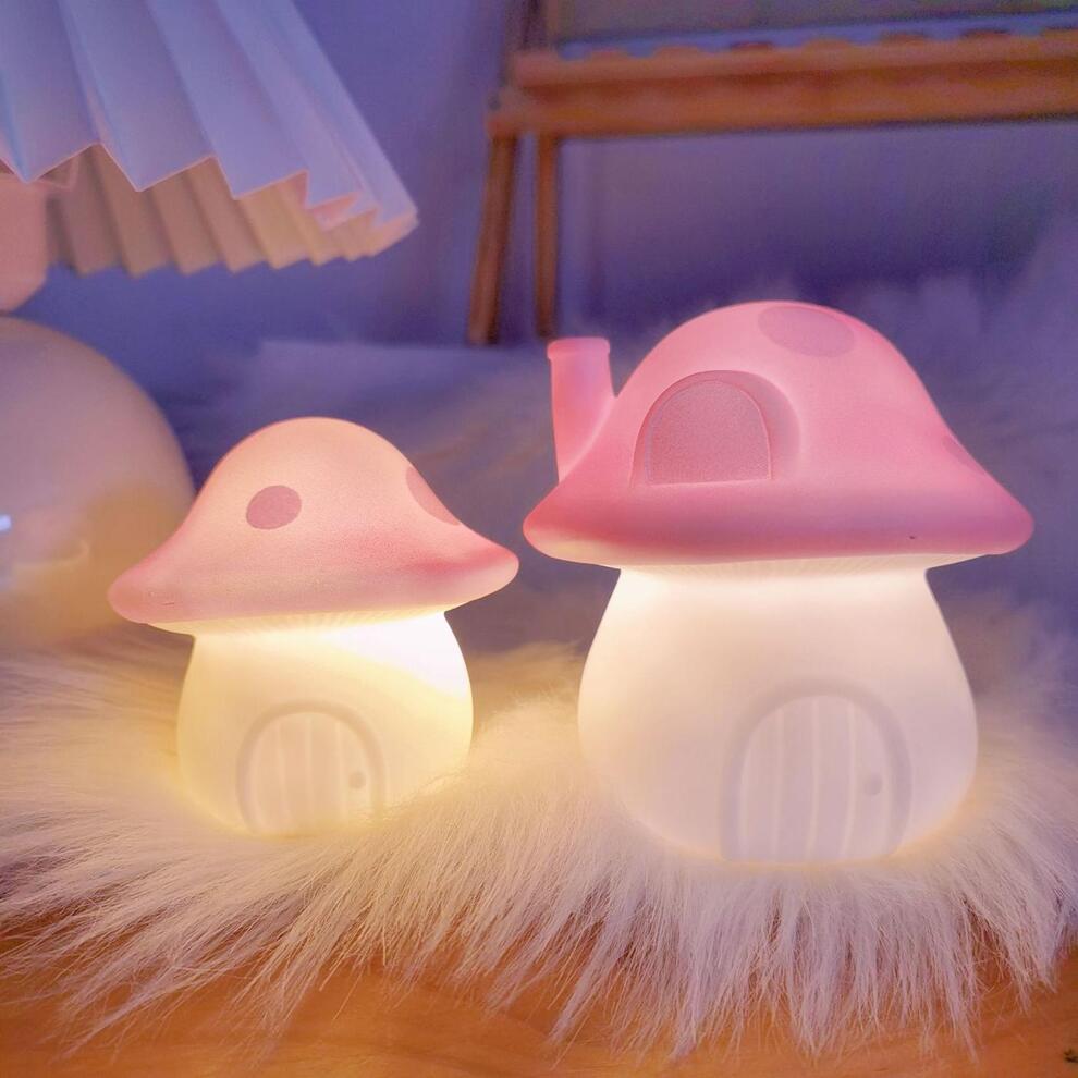 1pc Mushroom Shaped Decorative Night Light