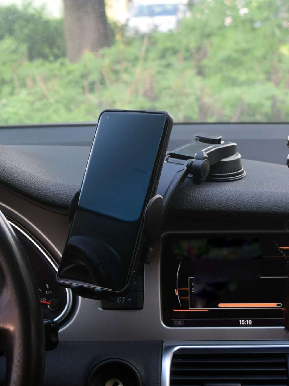 New Car Dashboard Phone Holder For 2023, 360 Degree Rotation, Automatic Locking, Adjustable Height