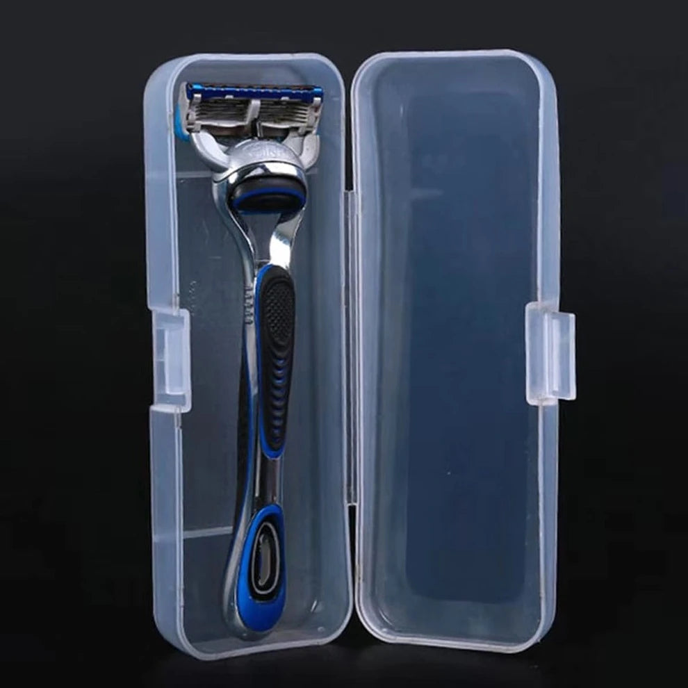 1pc Razors Organize Razors Storage Bag Case Box With This Portable Protective Storage Box Protector For Home And Outdoor