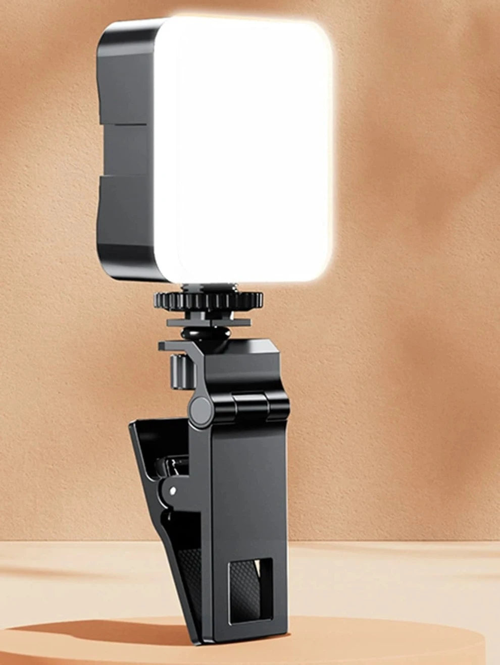 1pc Portable Phone Fill Light With Clip