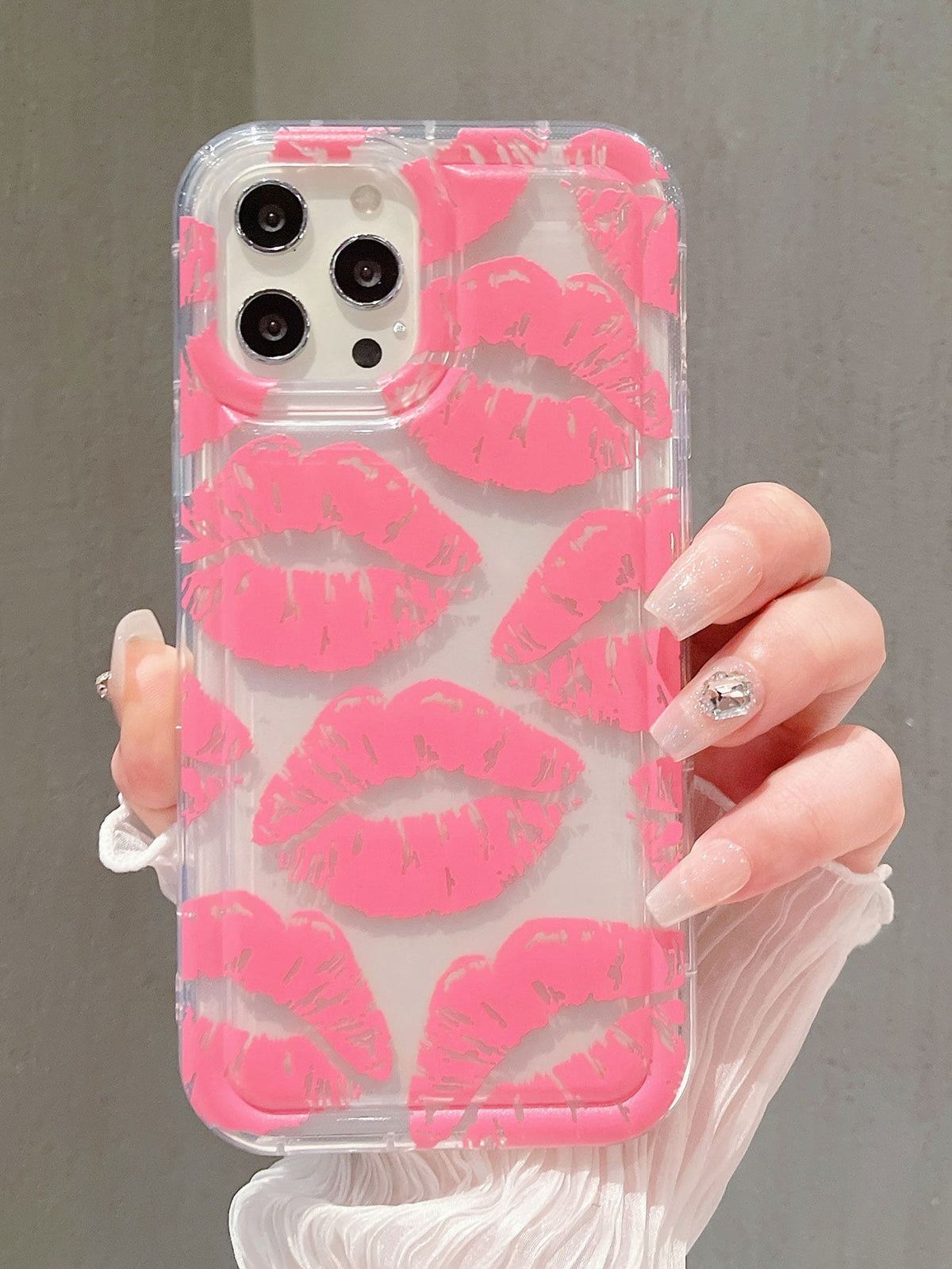 Airbag Compression Lips Full Coverage Anti-Drop Phone Case Compatible With IPhone