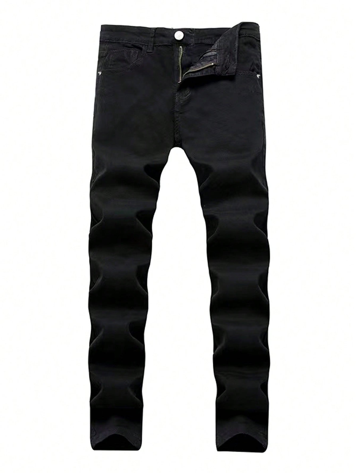 Manfinity Homme Men Solid Skinny Jeans