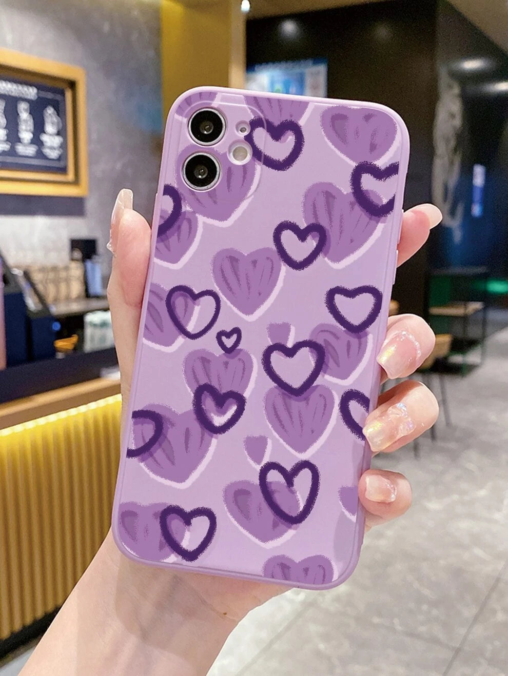 Heart Pattern Phone Case