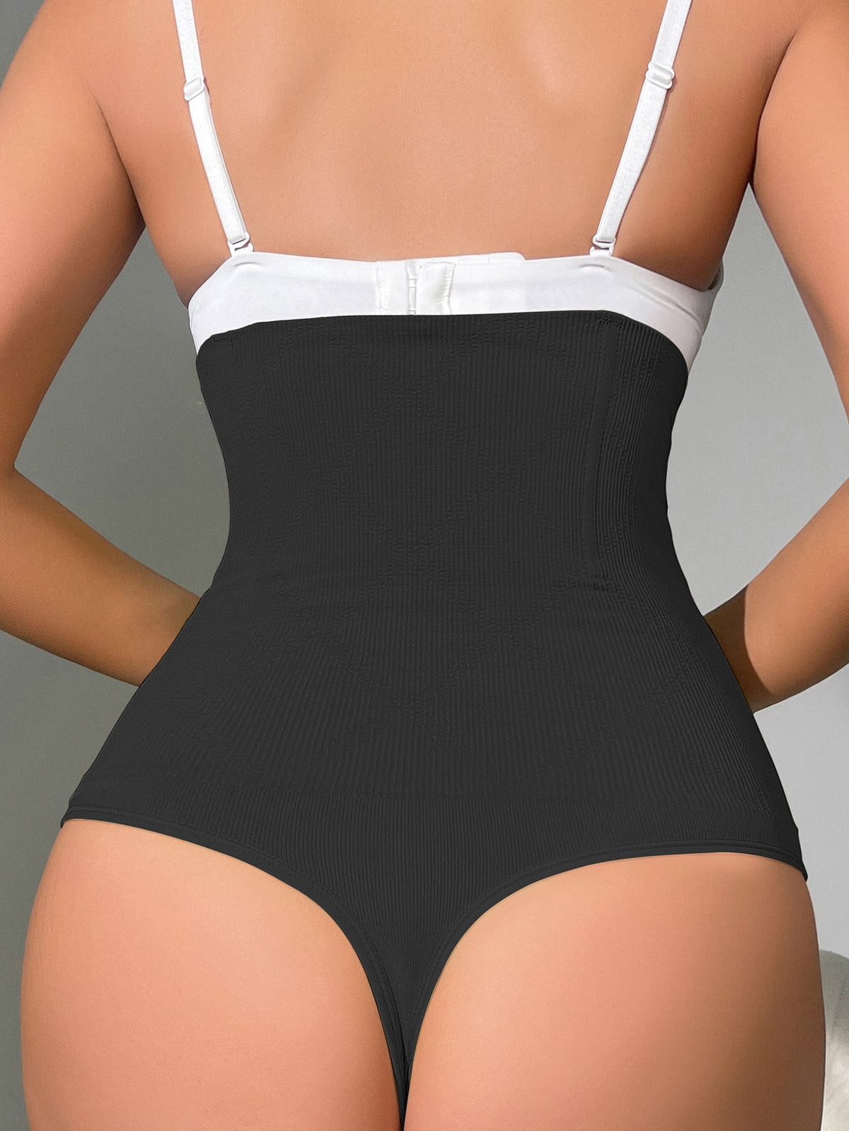 Women's High Waist Tummy Control Shapewear Bodysuit, Postpartum Waist Cincher