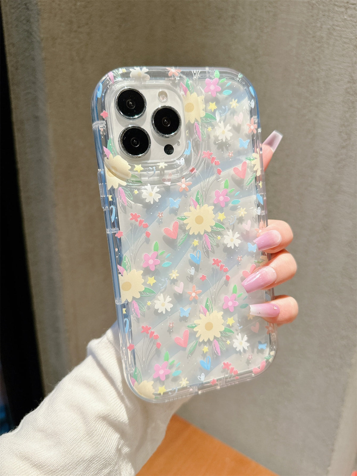 Flower Summer Tpu Minimalist New Phone Case Compatible With Iphone