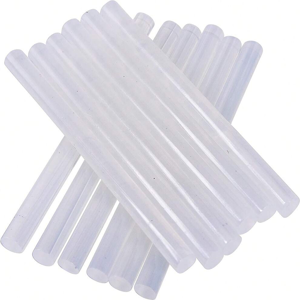 12pcs Mini Hot Melt Glue Sticks, 0.27 X 3.94 Inches X 12 Pcs / 0.27 X 5.91 Inches X 12 Pcs, Compatible With Most Glue Guns On The Market, Super Sticky Hot Melt Glue, Suitable For Diy, Glue Gun, Art, C