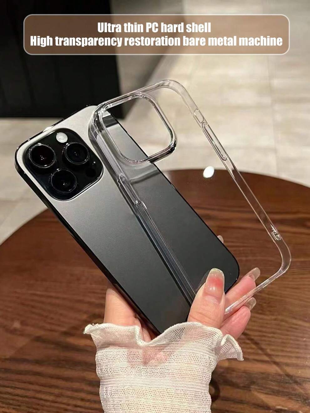 Ultra Thin Transparent Anti-Drop Phone Case Compatible With Iphone Compatible With IPhone 11,IPhone 13,IPhone 14 Pro Max Grunge