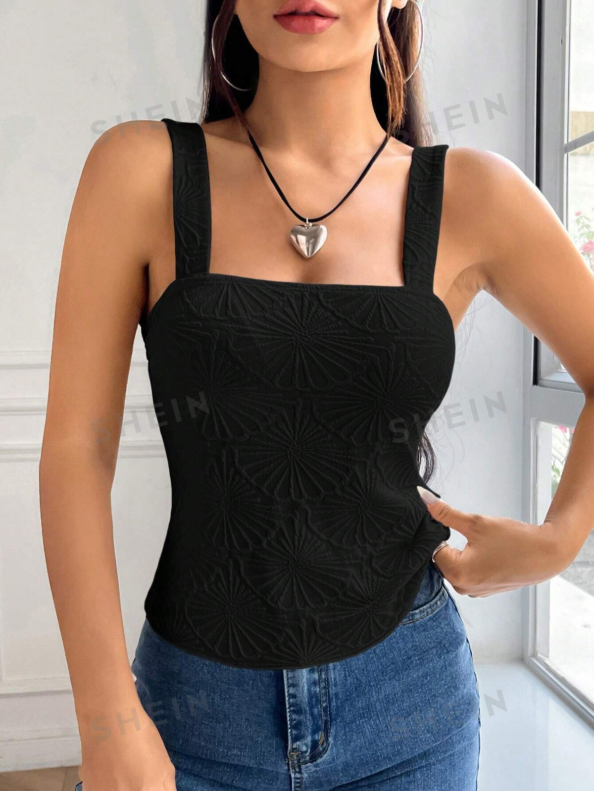 SHEIN EZwear Solid Cami Top