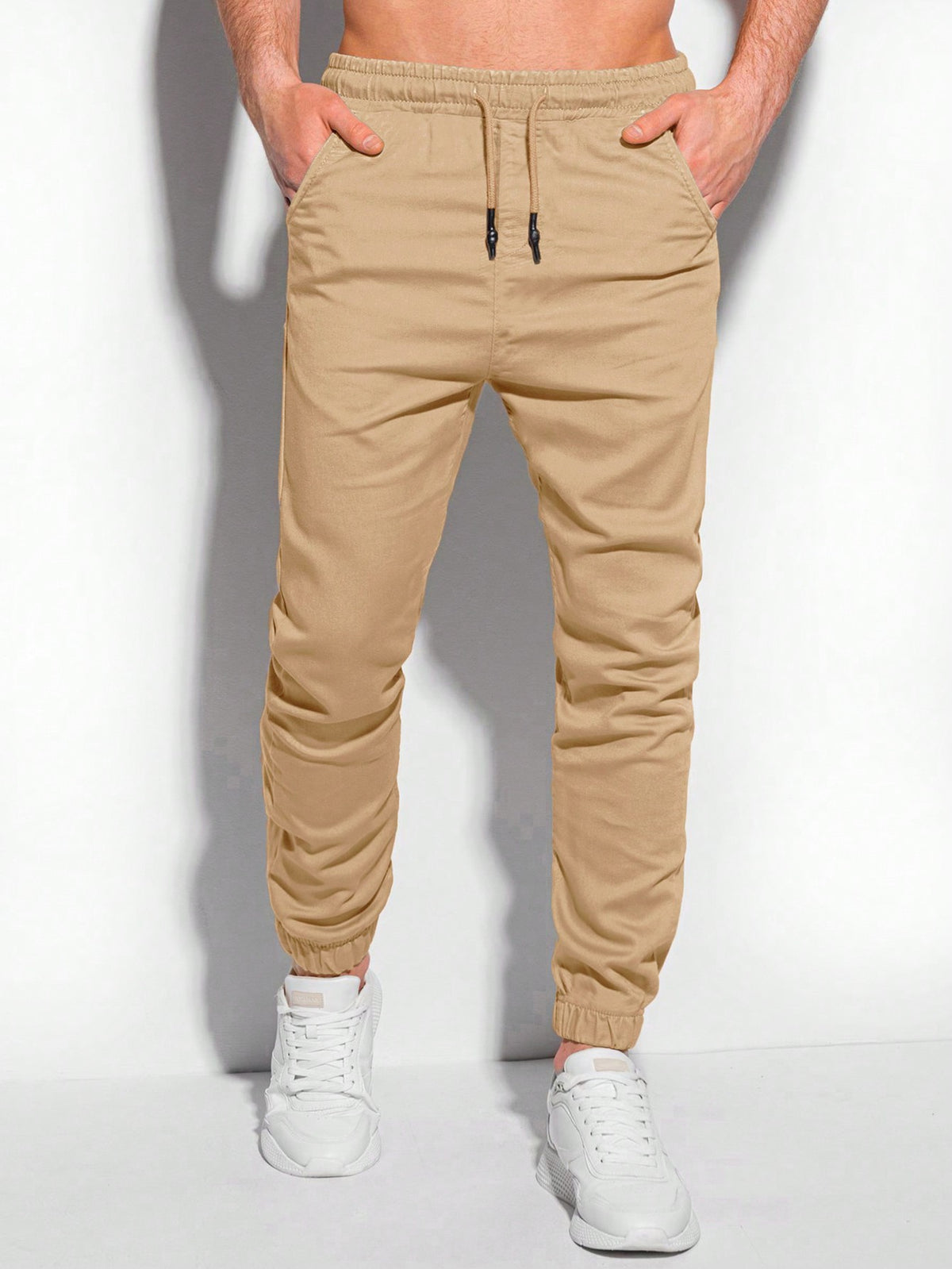 Manfinity Hypemode Men's Plain Simple Casual Trousers