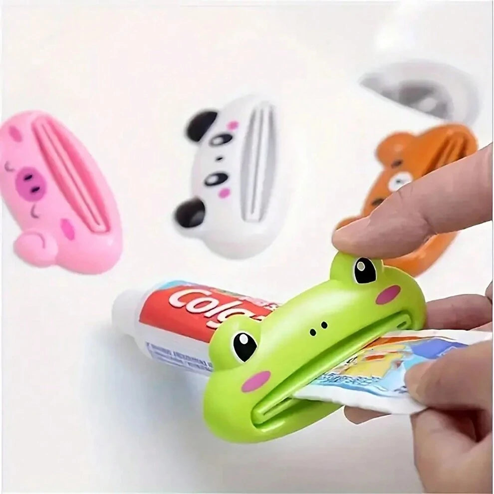 1/4pcs Toothpaste Squeezer Toothpaste Storage Rack Facial CleanserToothpaste Squeeze Artifact Manual Squeeze And Press