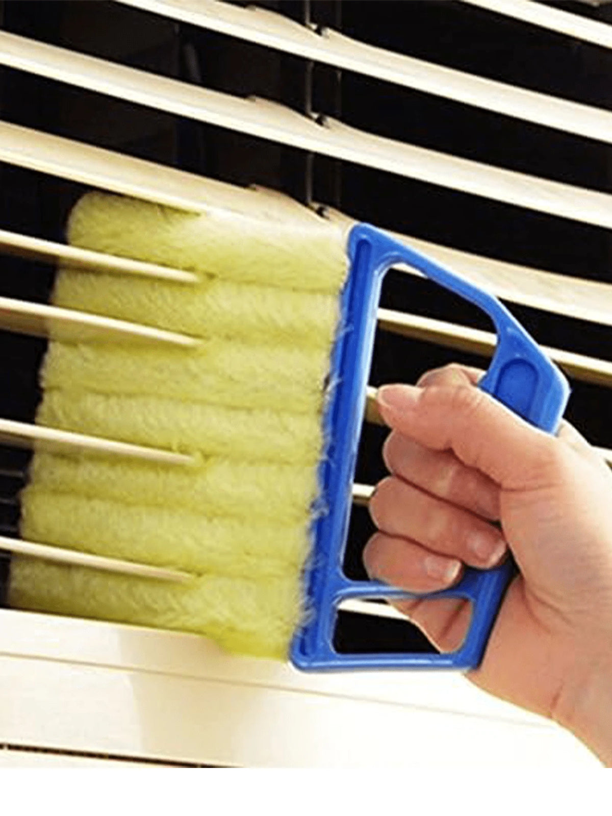 1pc Venetian Blind Cleaner, With Modern Handle Design, Suitable For Window Curtains, Air Conditioning Fans, And Removing Dust From Furnishings