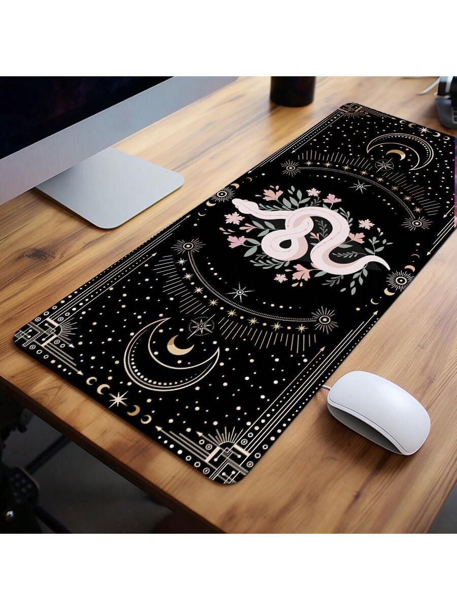 Halloween Black Mouse Pad,Large Gaming Mouse Pad Waterproof Gaming Mousepad Gaming Accessories For Desk,Desk Accessories & Workspace Organizers