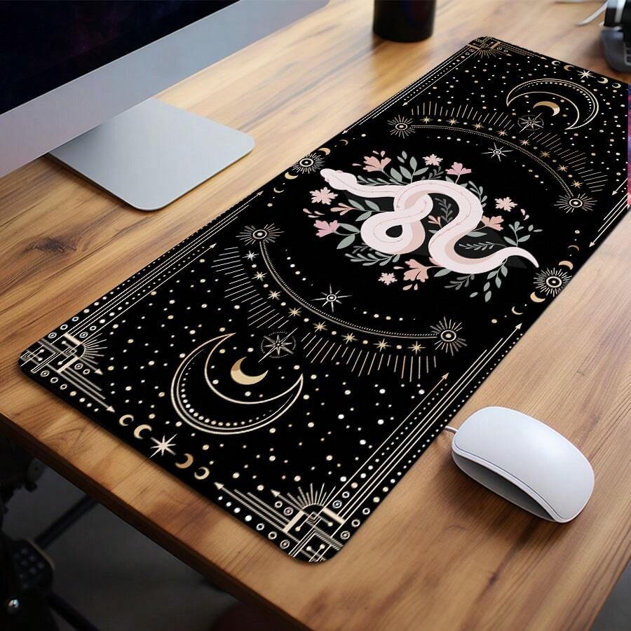 Halloween Black Mouse Pad,Large Gaming Mouse Pad Waterproof Gaming Mousepad Gaming Accessories For Desk,Desk Accessories & Workspace Organizers