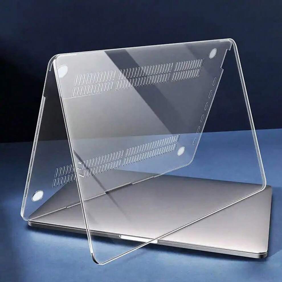 1pc Clear Thin Laptop Protective Cover, Simple, Lightweight And Durable Protective Case For Macbook Air Pro 13.3 13.6 14.2 15.3 16.2 Inch