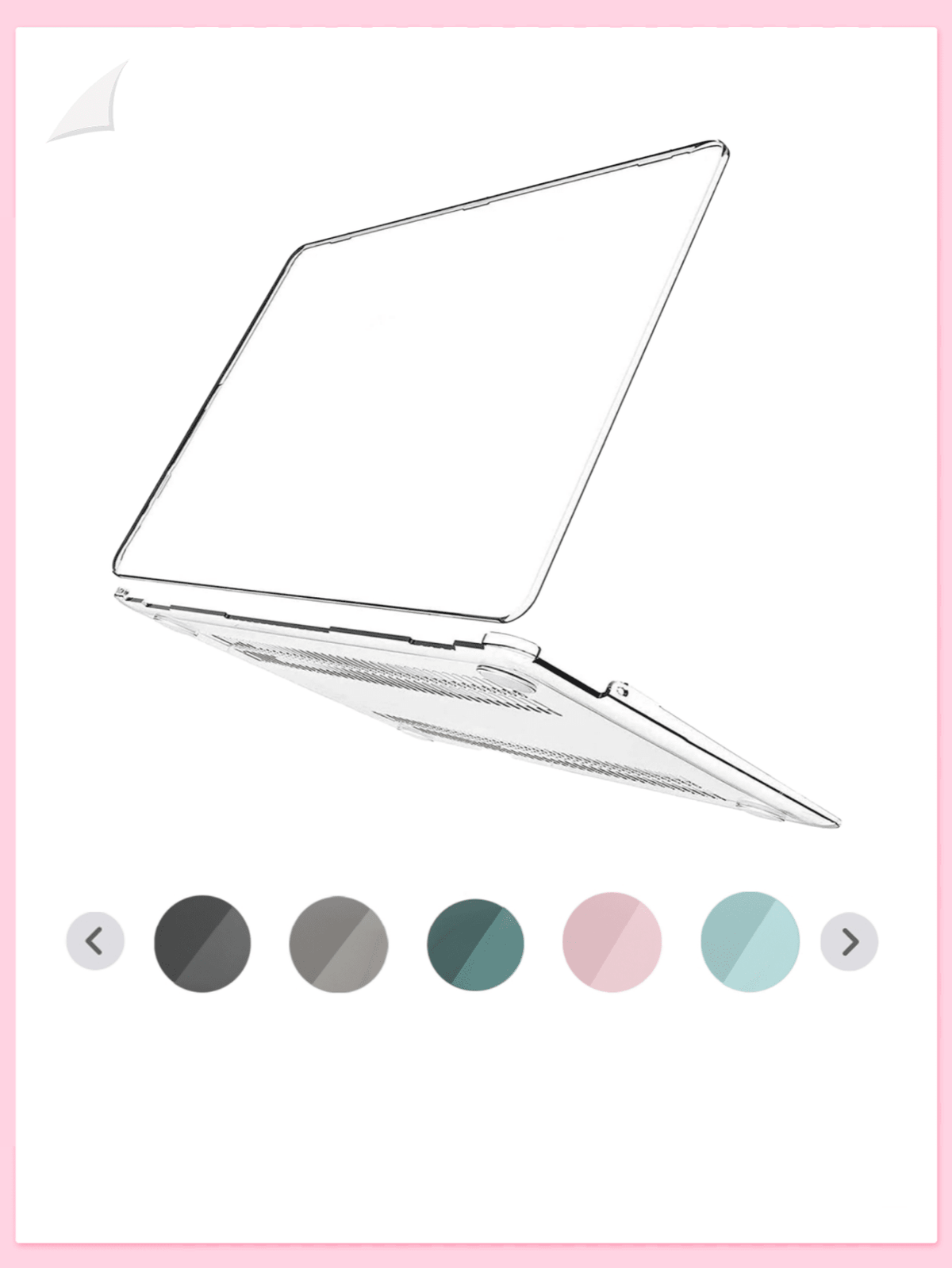 New high transparency supper thin frost clean 1pc cover and 1pc base compatible with Macbook Air Pro