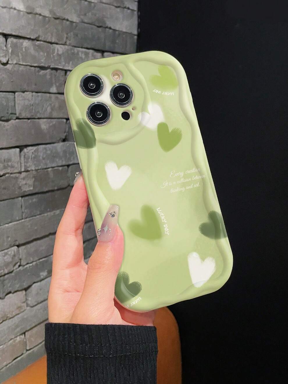 1pc Simple & Cute Tpu Phone Case With Camera Lens Protection, Anti-fall Design. Compatible With Iphone 11/12/13/13promax/14promax/15pro/15plus/15proma, Samsung A03/a04/a12/a14/a33/a24/a72/a73