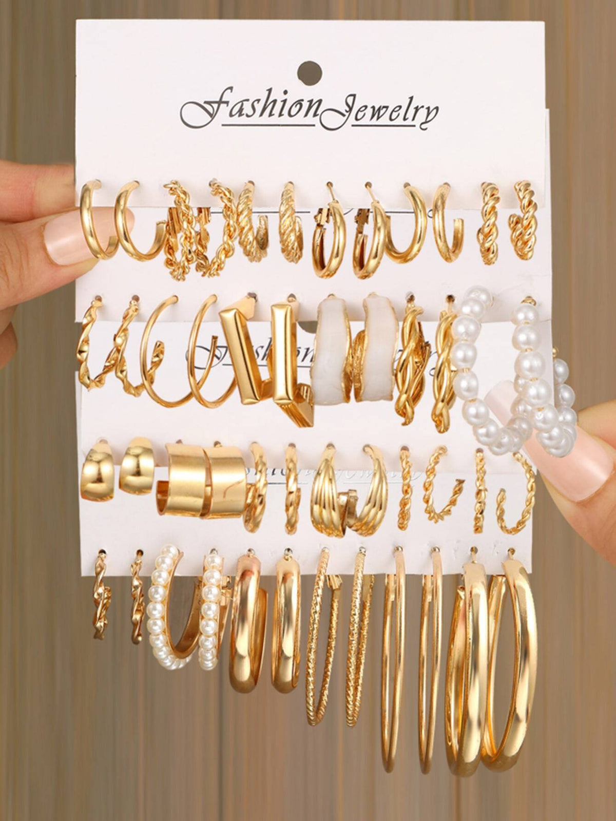 12pcs Minimalist Earring Set For Women, Ideal For Date & Holiday Gift