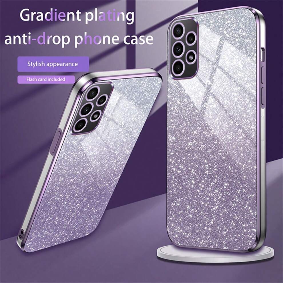 Electroplating Glitter Purple