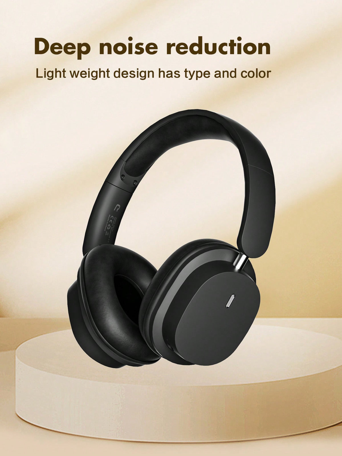 Reletech Reletech T2 True Wireless Headphones, Minimal Wireless 5.3 Full Earphone, Suitable For Travel, School, Party, Music, Gift, ANC Active Noise Reduction ENC Noise Reduction Can Connect 3.5mm Cab