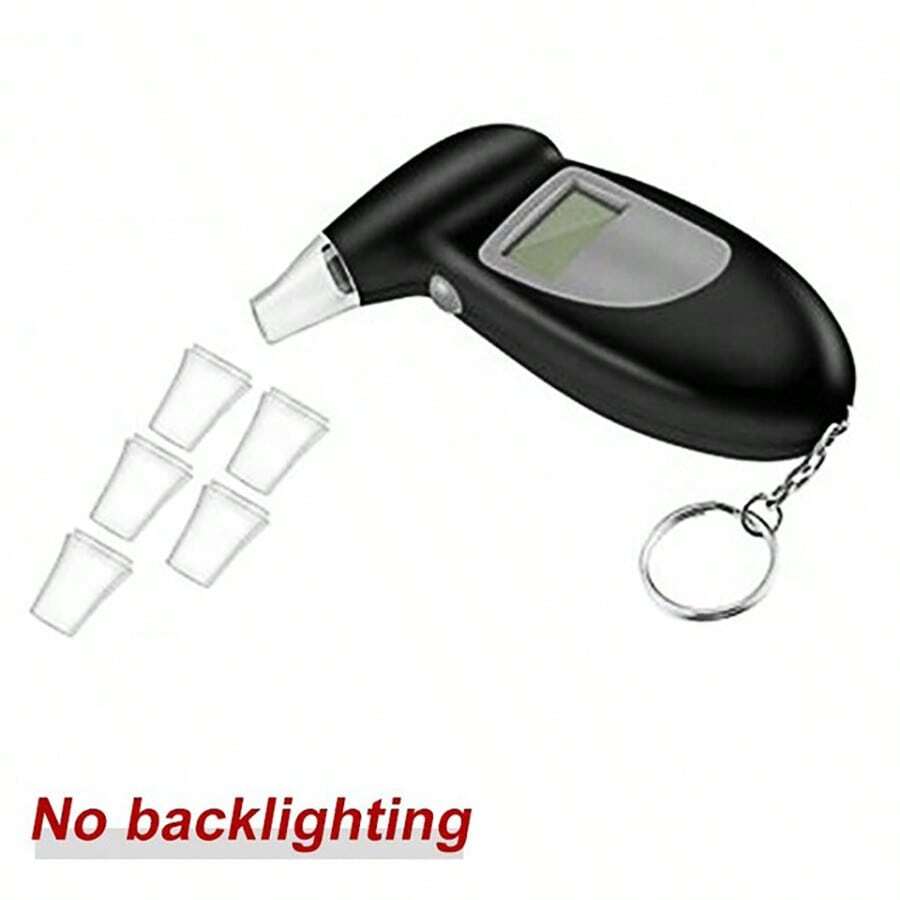 1pc Portable Breathalyzer Tester With Digital Display, Used For Breath Testing For Driving