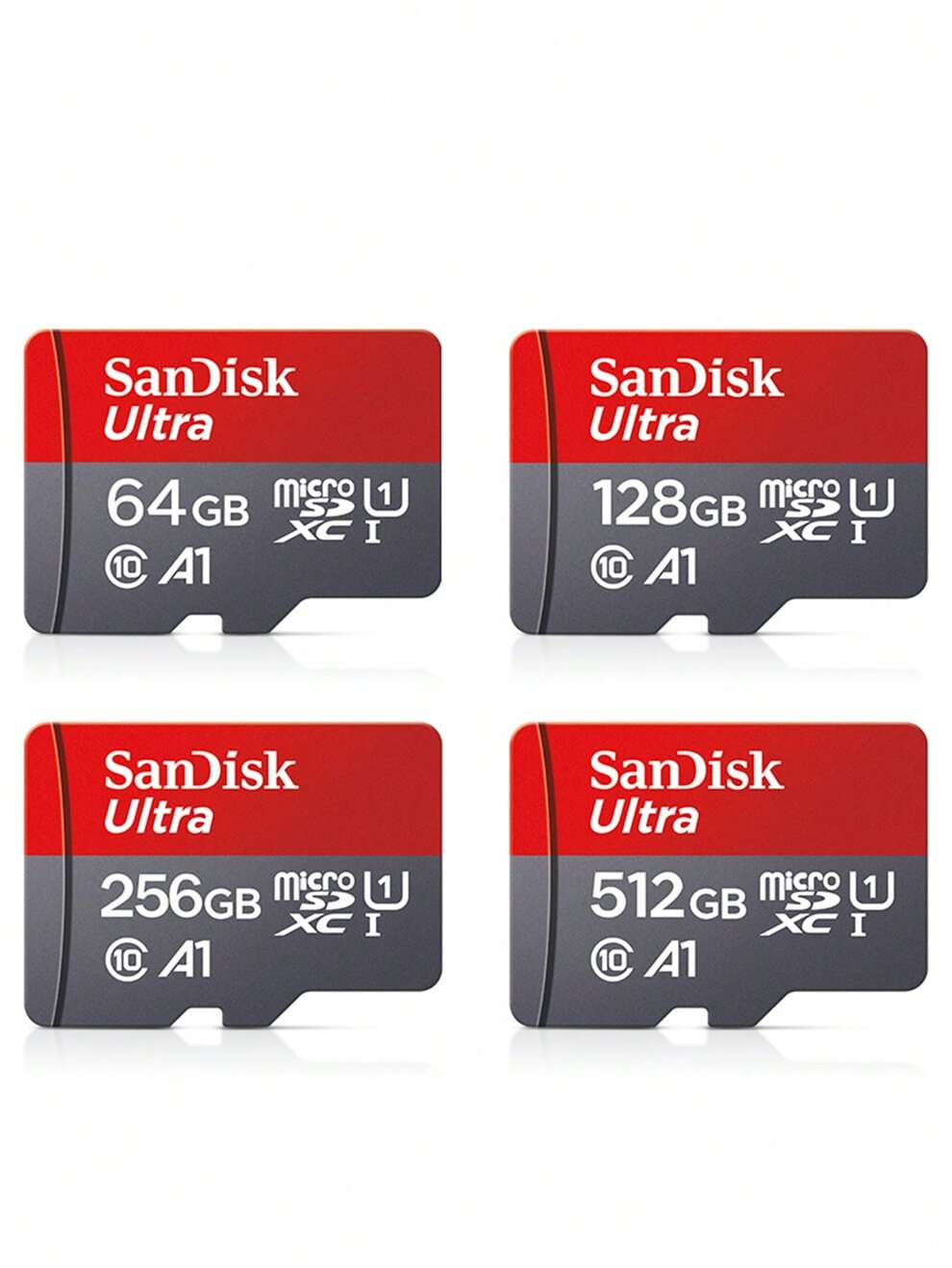 SanDisk Micro Sd Card Class 10 Microsd 32GB 64GB 128GB 256GB 512GB A1 Flash Micro SD 100MB/S TF Cards Memory Card