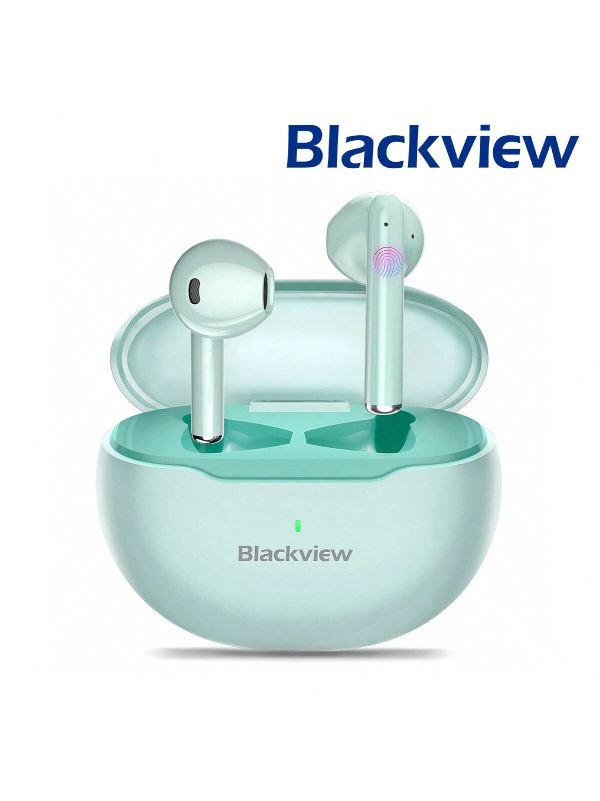 Blackview Wireless Earbuds,  5.3 Earbuds, HI-FI Stereo, True Wireless Stereo Headphones IPX7 Waterproof, In-Ear Headphones With CVC 8.0 Noise Reduction, Touch Control, Airbuds6 Earphones For Green