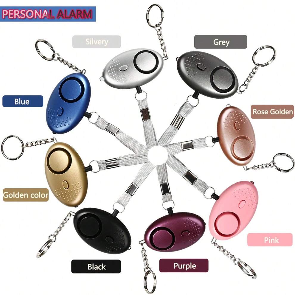 Safe Sound Personal Alarm, 1 Pack130DB Personal Security Alarm Keychain With LED Lights, Emergency Safety Alarm For Women, Men, Elderly