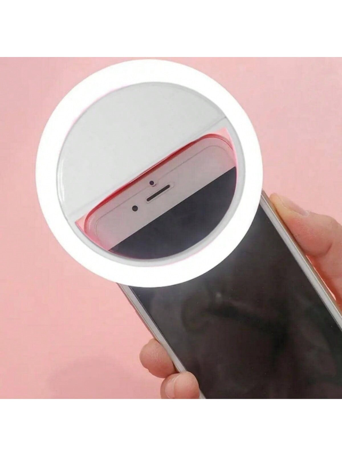 155Mah Mobile Phone Fill Light LED Live Selfie Beauty Flash USB Charging Circular Fill Light, Camera Light