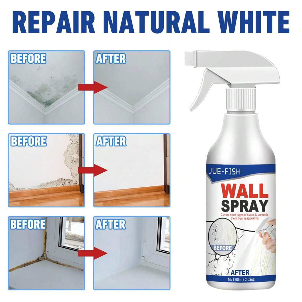 1pc Wall Spray Paint For Repairing And Covering Stains, Peel Offs, And Interior Renovation