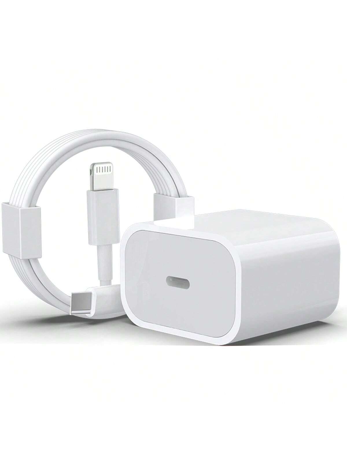 Charger Set With Pd20w Quick Charging Adapter And 3.3ft/100cm Efficient Data Transmission And Charging Cable Compatible With IPhone 14 Pro Max/14 Pro/14 Plus/14/13/12/11/Xs/Xr/8/7/6/Airpods/Ipad Serie