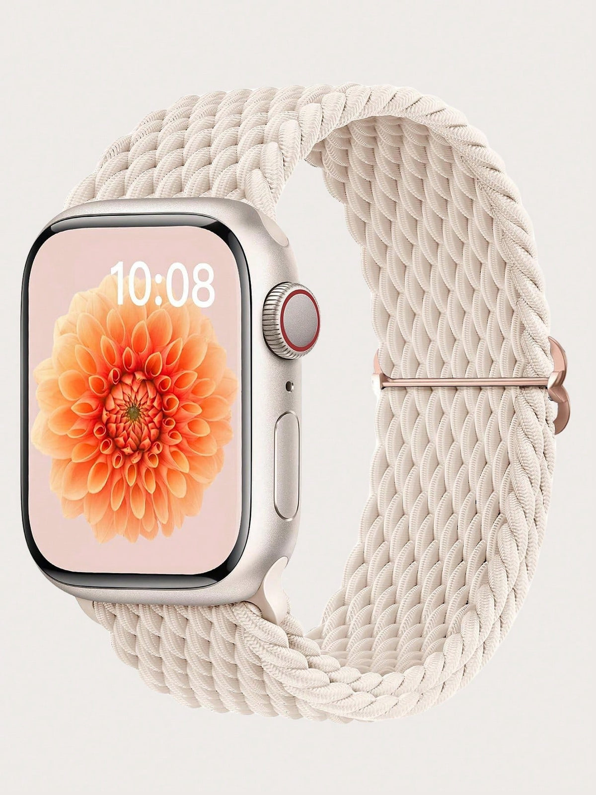 Stretchy Solo Loop Bands Compatible With Apple Watch Ultra Band 49mm 45mm 44mm 42mm 41mm 40mm 38mm Men Women, Soft Nylon Elastic Braided Strap Compatible With Apple Watch Ultra 2, Series 9/8/7/6/5/4/3