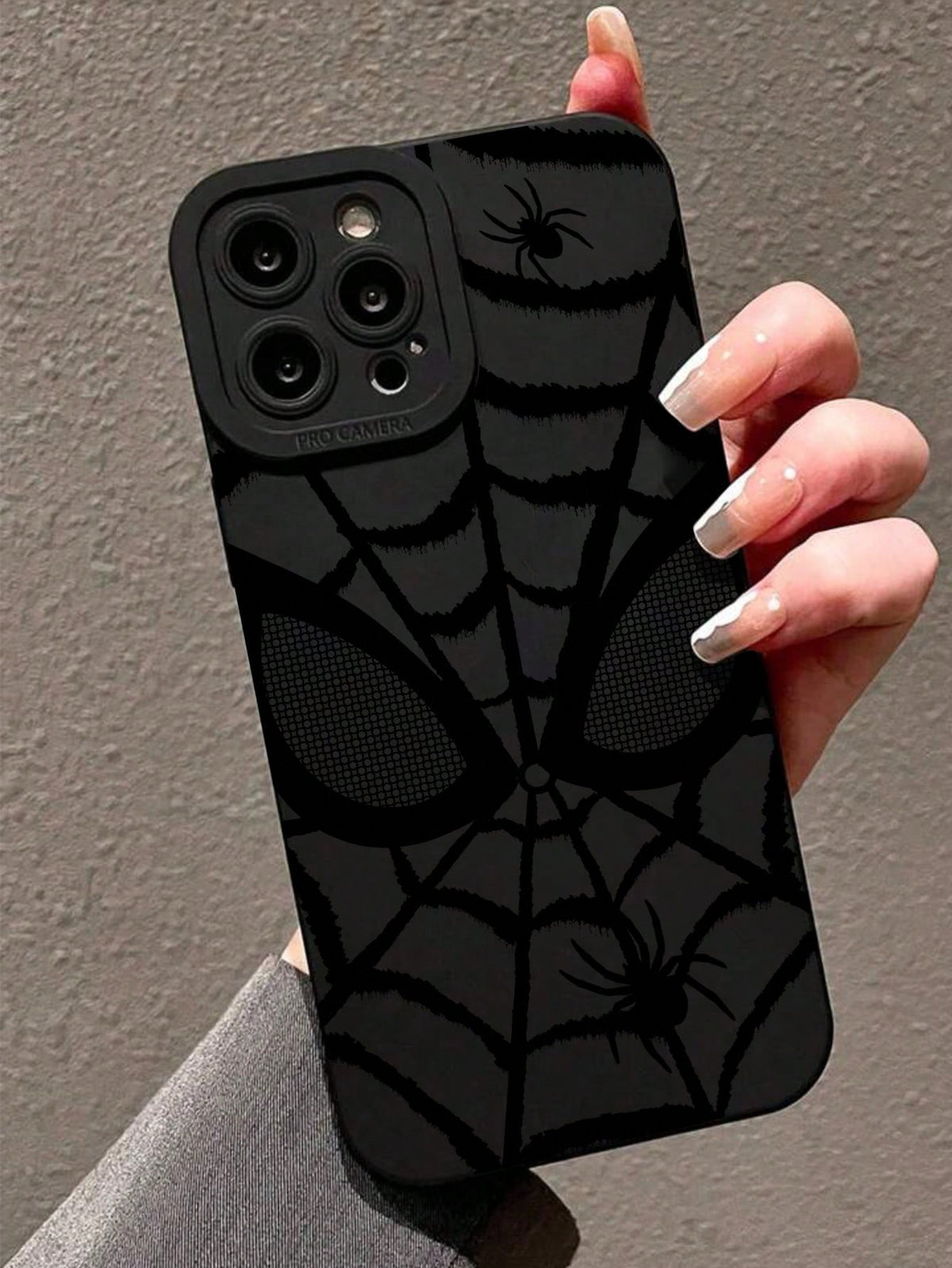 Black  Pattern Phone Case Compatible With IPhone 14 Pro