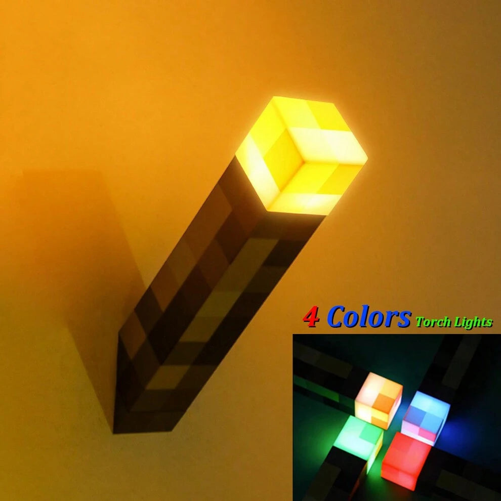 Bedroom Game Block Lamp, Torch Lamp Stacked In Multiple Colors With Cartoon Novelty Led Table Lamp, Sleep Companion Night Light, Student Eye Protection Reading Lamp, Usb Rechargeable Small Night Light