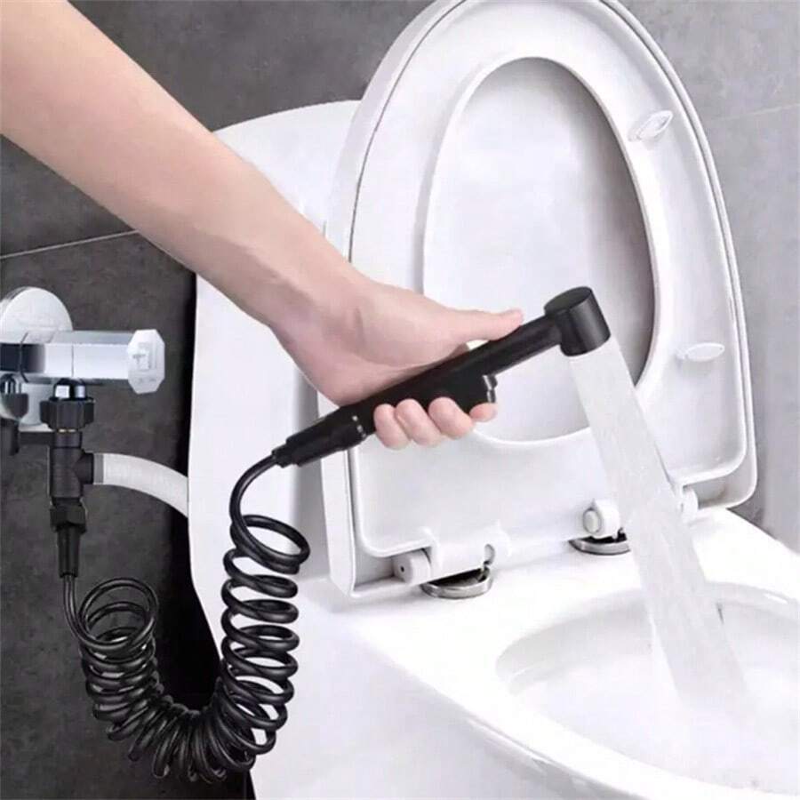 Plastic Water Toilet Bidet Sprayer Flexible Spring Shower Head Hose Tube Telephone Line Soft Hoses Bathroom Accessories