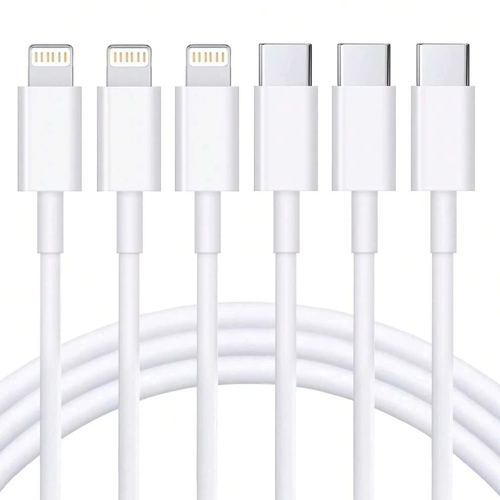 1-3pcs 3.3ft/6.6ft Fast Charging Usb Type-C To Lightning Cable Compatible With Iphone 14 13 12 11 Xr 8 7 For Charging And Data Transfer