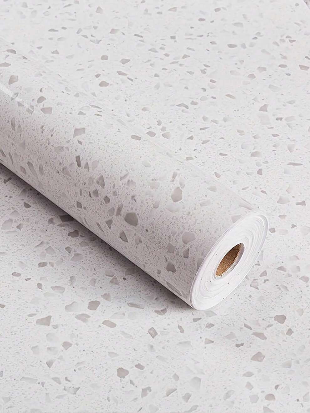 1 Roll Self-Adhesive Wallpaper, Granite Marble Pattern Thickened Contact Paper, Peel And Stick, Waterproof Removable Living Room Kitchen Bedroom Dormitory Wallpaper, Furniture Refurbishment Wallpaper,