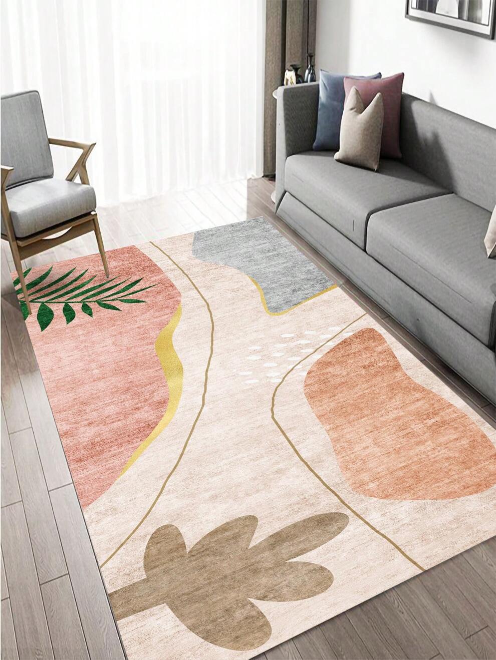 1pc Geometric Pattern Carpet