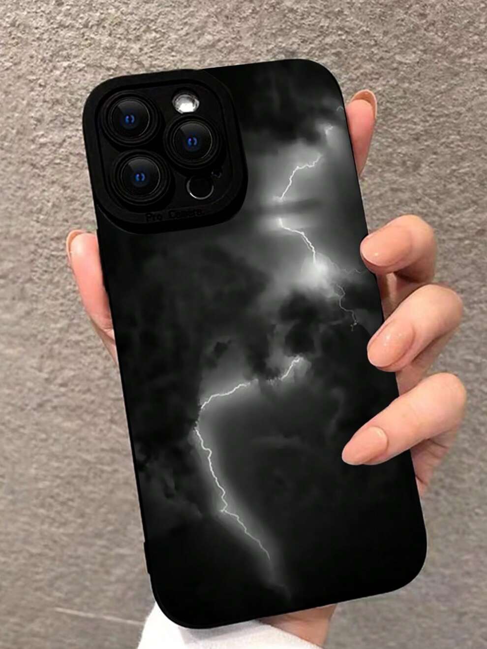 Lightning Space Angel Eye Design Shockproof Phone Case Compatible With IPhone