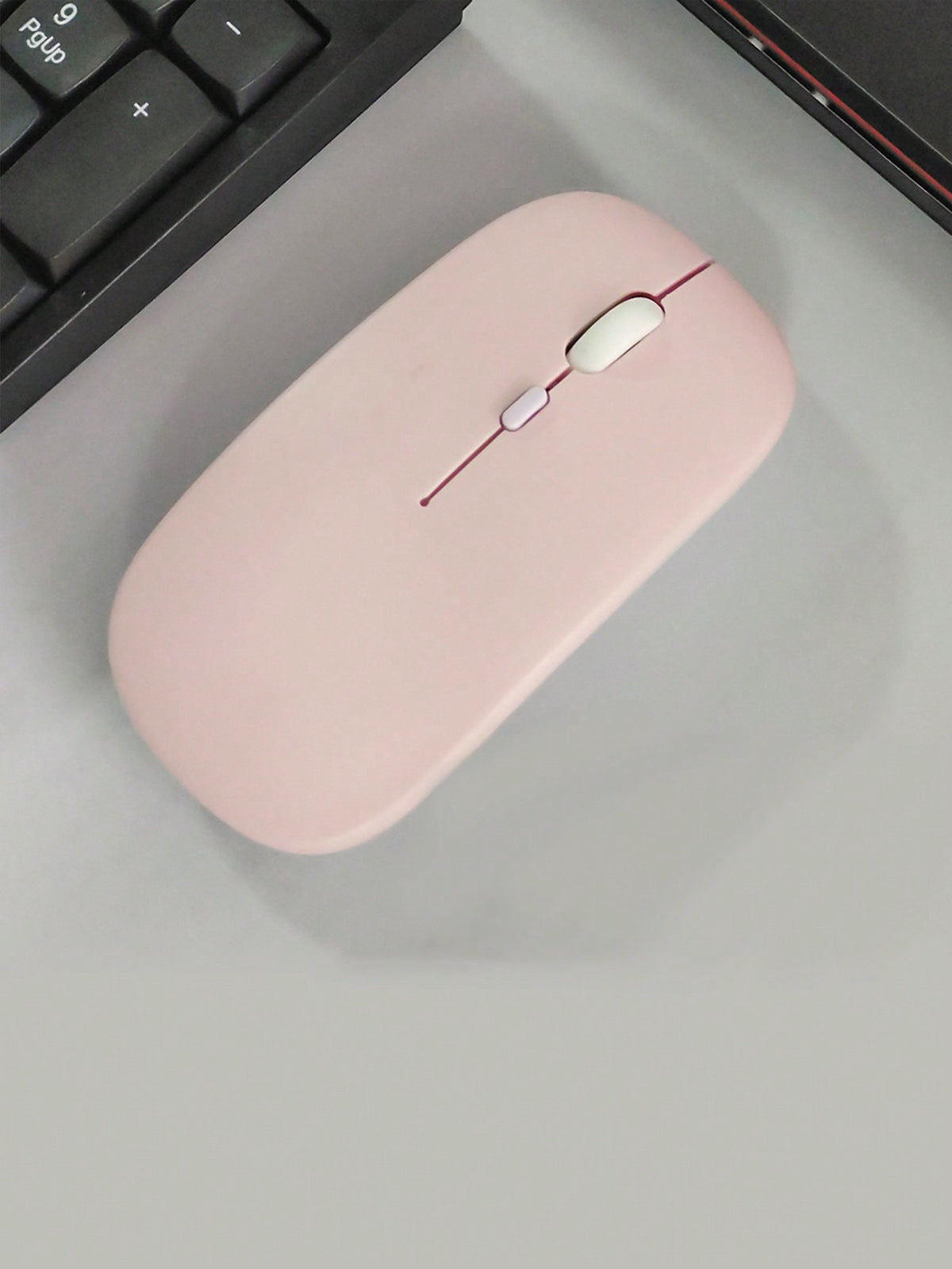 1pc ABS Material Wireless Ultra-Thin Macaron Color Mouse